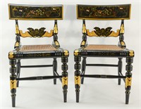 Pair of Empire Arm Chairs