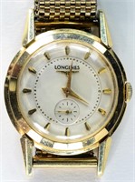 Mens 14K Longines Automatic Wrist Watch