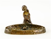 Austrian Bronze Tray: P. Tereszczuk