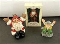 Lot of 2 "David Frykman" Santa's (1995 & 1996) &