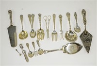 Sterling Silver flatware group