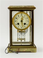 French Crystal Regulator Clock