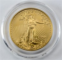 2008-W Burnished Gold Eagle $50 Coin