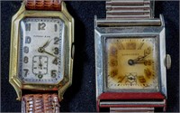 Two 18K Men's Estate Watches