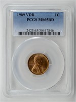 1909 VDB Lincoln cent