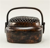 Chinese Bronze Hand Warmer