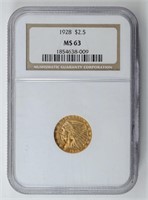 1928 Gold Indian Quarter Eagle