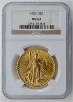 1924 $20 Gold Double Eagle