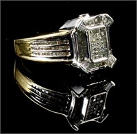 Ladies 14K Diamond Ring