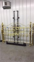 Gold Frame Head And Foot Board With Frame NO