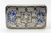 French Parcel Gilt and Silver Box