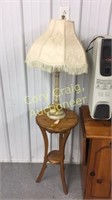Table Lamp, Plant Stand