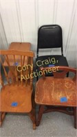 Sewing Chair, Banquet Chair, Small Rocking Chair,