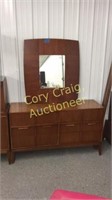 Dresser With Wall Mirror 18" D x 54" W x 31" T