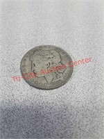 1890 Morgan silver dollar coin currency