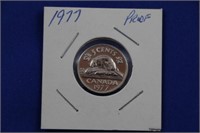 Nickle 1977 Elizabeth II "Proof" Coin