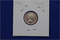 Dime 1958 Elizabeth II Coin