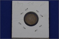 Nickle 1907 Edward VII Coin