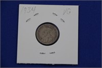 Dime 1934 George VI Coin