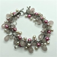 $500 S/Sil Pearl Bracelet