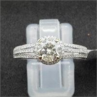 $7900 14K  Diamond W/Side Dia 2.9Gms Ring