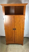 Sauder Upright cabinet/ computer armoire