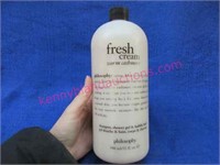 new "philosophy fresh cream warm cashmere" shampoo