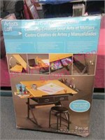 new "arts & crafts creative center"(table & stool)