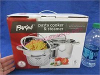 new parini pasta cooker & steamer (5qt)