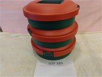 3 Christmas Cookie Containers