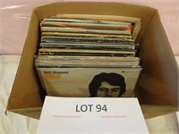 Box of Record Albums
