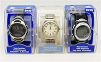 Lot Of 3 New Watches 2 Digital Sport