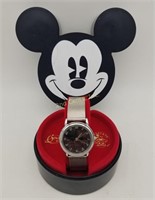 Vintage Jaz Disney Mickey Mouse Watch W/ Box