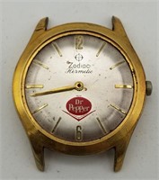 Vintage Zodiac Hermetic Dr. Pepper Watch