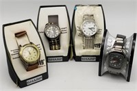 Lot Of 4 Watches W/ Packaging Sharp 100ft