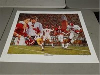 Alan Zuniga Legends of Crimson Alabama Print