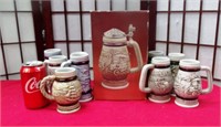 392 - COLLECTIBLE MUGS & STEIN IN BOX