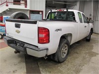 2011 CHEVROLET SILVERADO WT 1500, EXT CAB, 4X