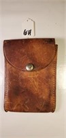 Leather Pouch Property of US PO Dept.