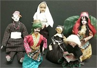 Various Collector Dolls From Around The World