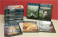 Imax DVDs 13 Unopened & 4 Opened