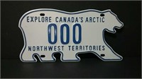 License Plate Of Northwest Territories With