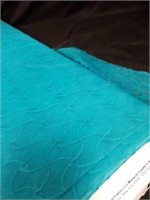 Bolt  of poly swirlaway material Teal