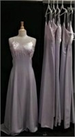 Bundle of 6 bridesmaid dresses, Lavender