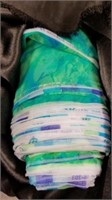 Roll of Tie Dyed sheer material