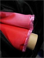 Roll of Bright Red Reversible Material