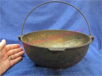 old "griswold erie no.781" iron bean pot