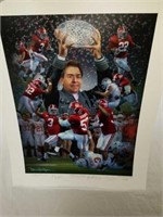 Signed Daniel Moore "Crimson Tradition" Print