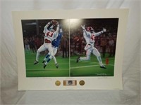 Daniel Moore The Interception AP signed print