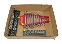 Lot, MAC wrench set, Craftsman sockets, MAC